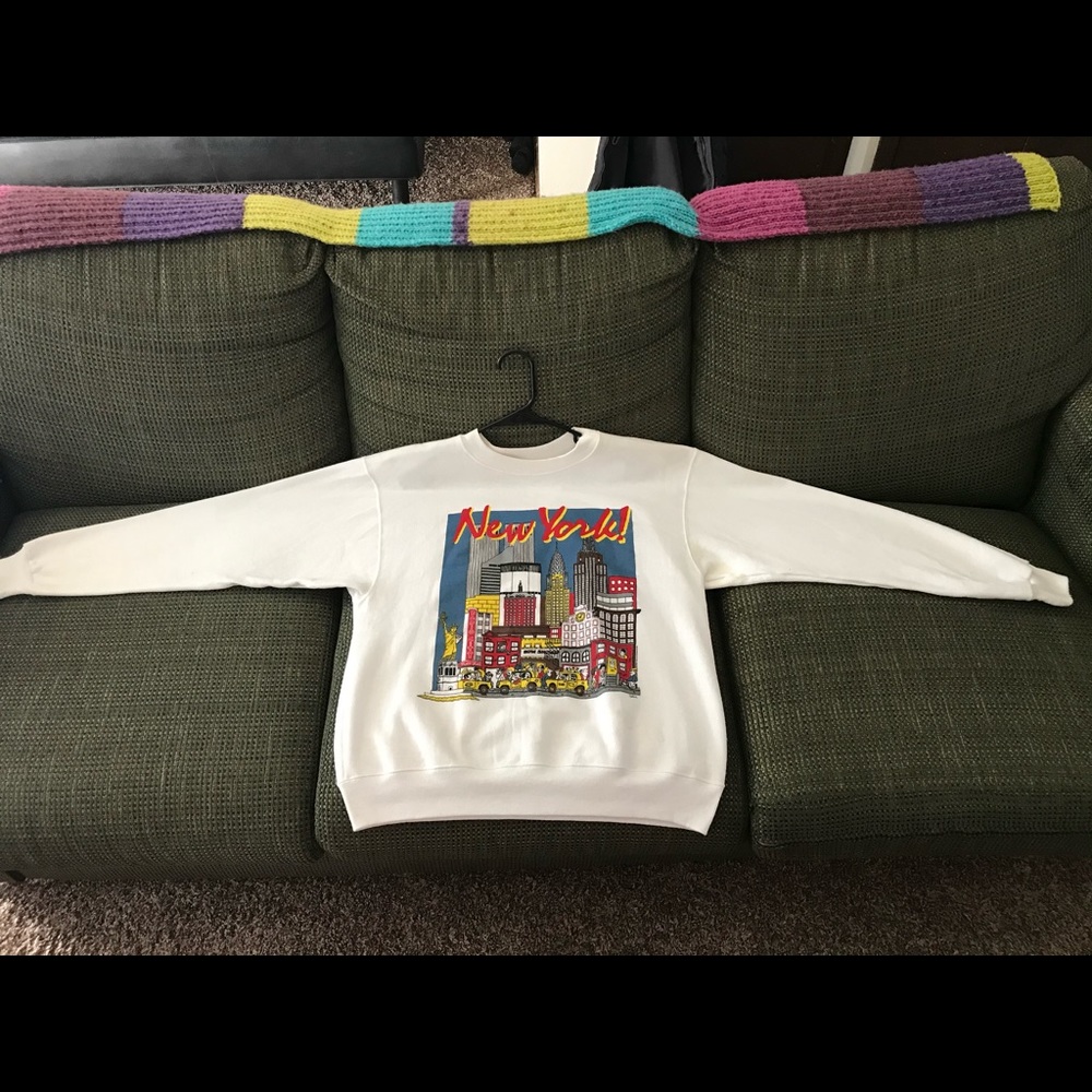 Vintage.1989. New York Crewneck
